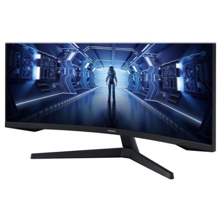 Monitor gaming led 34 pulgadas samsung odyssey g5 lc34g55twwpxen curvo - va - wqhd - dp - hdmi - 165hz - 1ms - vesa 75 x 75