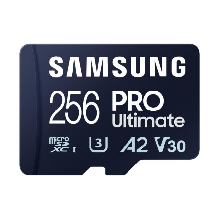 Tarjeta memoria micro sd samsung microsdxc pro ultimate 256gb clase 10 + adaptador sd