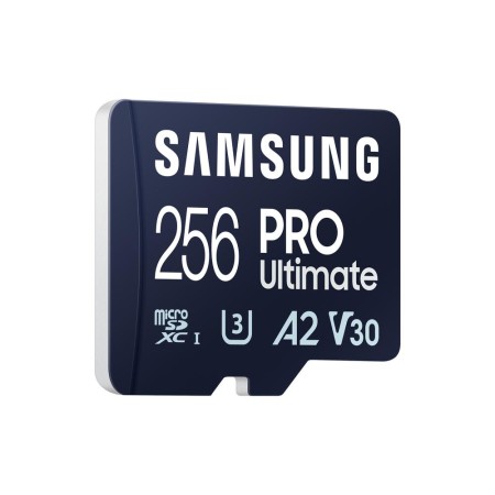 Tarjeta memoria micro sd samsung microsdxc pro ultimate 256gb clase 10 + adaptador sd