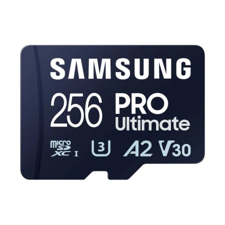 Tarjeta memoria micro sd samsung microsdxc pro ultimate 256gb clase 10 + adaptador sd