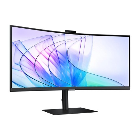 Monitor Profesional Ultrapanorámico Curvo Samsung ViewFinity S6 S34C652VAU 34″/ UWQHD/ Webcam/ Multimedia/ Regulable en Altura/ 