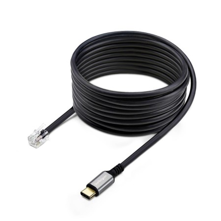 Cable usb tipo c a rj9 startech 1.8m