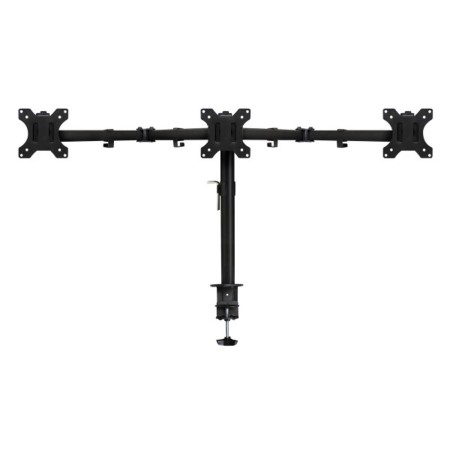 Soporte de mesa ewent ew1513 para 3 monitores tv hasta 27 pulgadas
