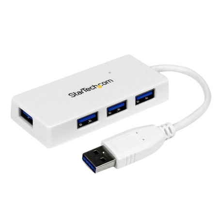 Hub startech usb tipo a 4 en 1 blanco