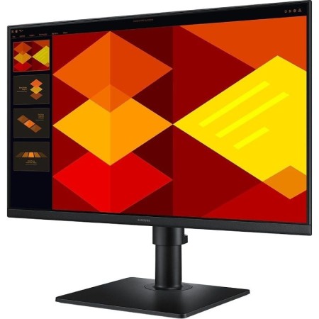 Monitor Profesional Samsung Essential Monitor S4 S40GD S24D402GAU/ 24″/ Full HD/ Regulable en altura/ Negro