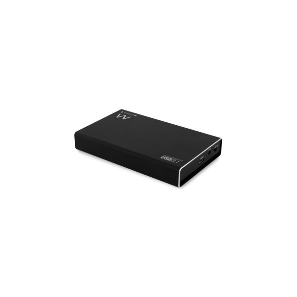 Carcasa ewent para disco duro 2.5 pulgadas usb 3.1 inclue cable tipo c - c y c - a