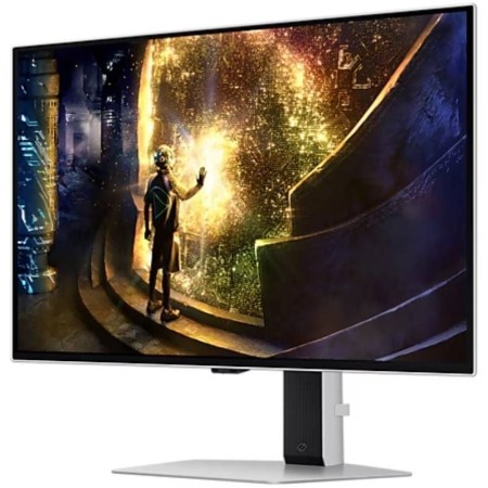 Smart Monitor Gaming Samsung OLED Odyssey G6 S27DG610SU 27″/ QHD/ 0.03ms/ 240Hz/ VA/ Regulable en altura/ Smart TV/ Plata