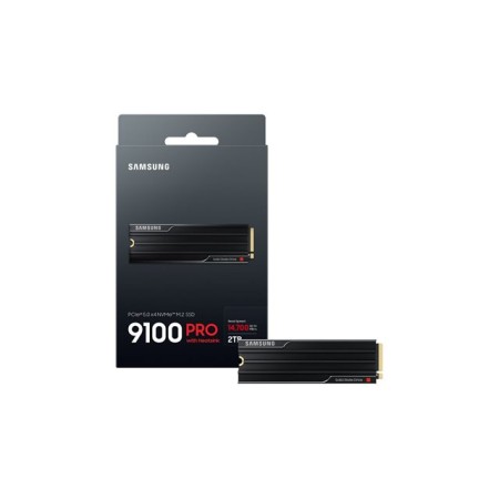 Disco SSD Samsung 9100 PRO 2TB/ M.2 2280 PCIe Gen5/ con Disipador de Calor/ Full Capacity