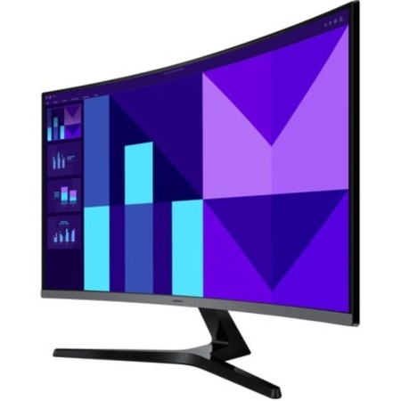 Monitor Profesional Curvo Samsung Essential S3 S39GD S32D396GAU 32″/ Full HD/ Multimedia/ Negro y Plata