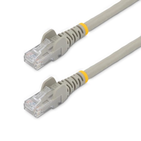 Cable de red startech latiguillo rj45 utp cat6 15m gris