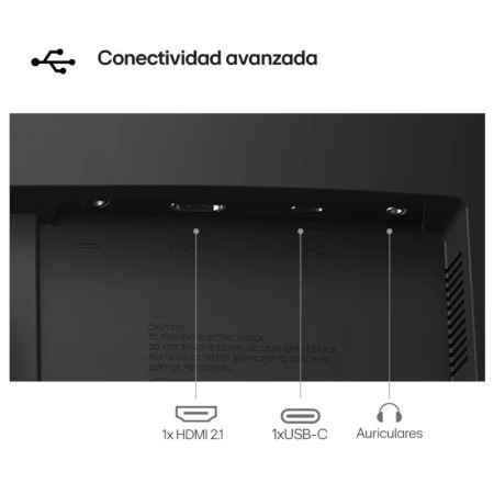 LG 27U421A-B monitor 27″ FHD 1xHDMI curvo