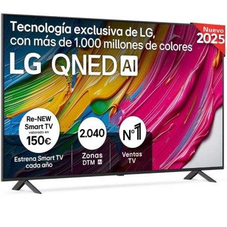 Televisor LG QNED AI QNED80 75QNED80A6A 75″/ Ultra HD 4K/ Smart TV/ WiFi