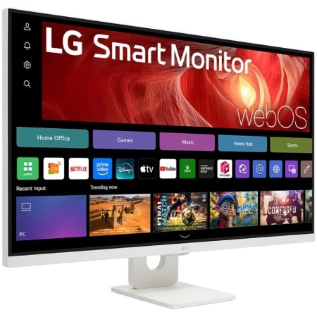 Smart Monitor LG 32U721SA-W 31.5″/ 4K/ Multimedia/ Smart TV/ Blanco