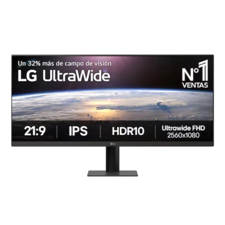 Monitor Profesional Ultrapanorámico LG UltraWide 34U511A-B 34″/ UWFHD/ Negro