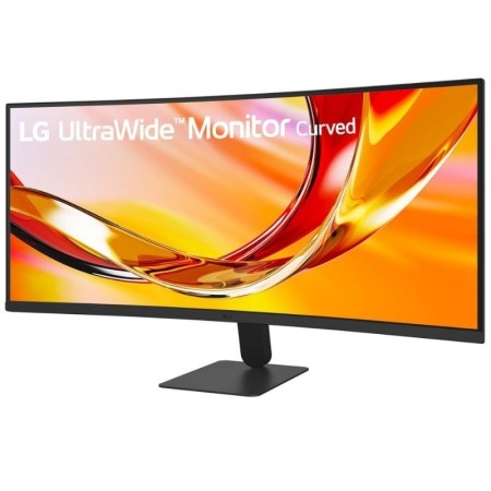 Monitor Profesional Ultrapanorámico Curvo LG 34U601B-B 34″/ WQHD/ Negro