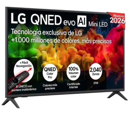 Televisor LG QNED evo AI QNED8EB Mini LED 50QNED8EB3F 50″/ Ultra HD 4K/ Smart TV/ WiFi