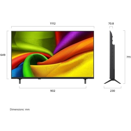 Televisor LG NanoCell 50NU850B6LA 50″/ Ultra HD 4K/ Smart TV/ WiFi/ Negro