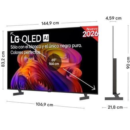 Televisor LG OLED AI B6 OLED65B6ELC 65″/ Ultra HD 4K/ Smart TV/ WiFi