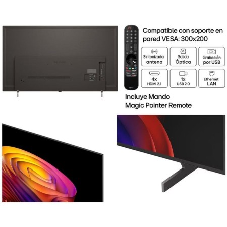 Televisor LG OLED AI B6 OLED65B6ELC 65″/ Ultra HD 4K/ Smart TV/ WiFi
