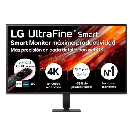Smart Monitor LG Ultrafine 32U701SB-B 31.5″/ 4K/ Multimedia/ Smart TV/ Negro
