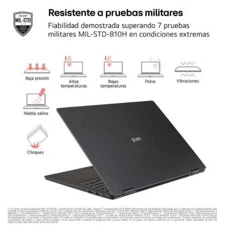 Portatil lg gram pro 16z90ts - g u9 - 288v - 32gb - ssd 1tb - 16 pulgadas - w11h