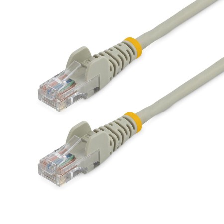 Cable de red startech latiguillo rj45 utp cat5e 5m gris