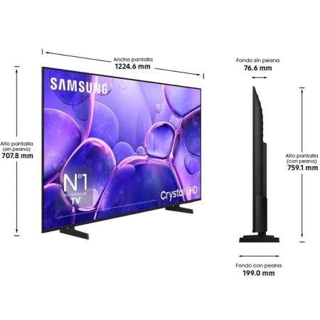 Televisor Samsung LED Crystal UHD TU55U8005FU 55″/ Ultra HD 4K/ Smart TV/ WiFi