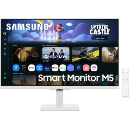 Smart Monitor Samsung M5 S27FM501EU 27″/ Full HD/ Multimedia/ Smart TV/ Blanco