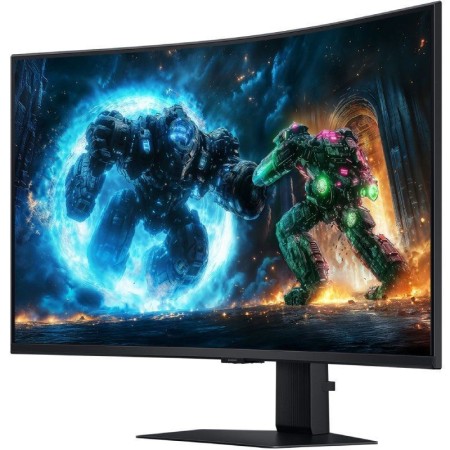 Monitor Gaming Curvo Samsung Odyssey G7 G75F 37″/ 4K/ 1ms/ 165Hz/ VA/ Regulable en altura/ Negro