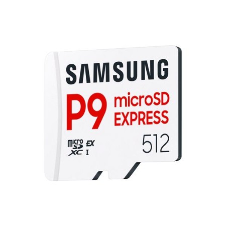 Tarjeta de Memoria Samsung P9 Express 512GB microSD XC/ Clase 10/ 800MBs