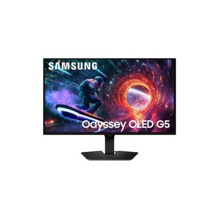 Monitor Gaming Samsung Odyssey G5 G50SF S27FG502SU 27″/ QHD/ 0.03ms/ 180Hz/ QD-OLED/ Negro