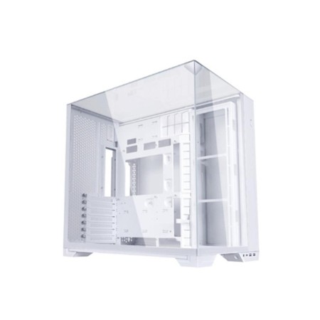 Caja ordenador gaming lian li one vision m matx cristal templado blanca