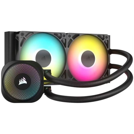 Kit refrigeracion liquida corsair nautilus 240 argb 2x 120mm negro