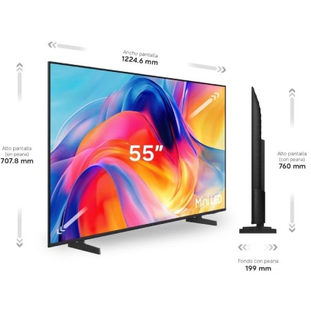 Televisor Samsung TU55M72HAU 55″/ Ultra HD 4K/ Smart TV/ WiFi