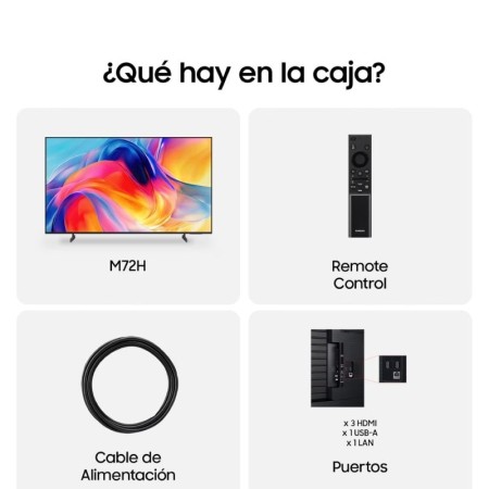 Televisor Samsung TU55M72HAU 55″/ Ultra HD 4K/ Smart TV/ WiFi
