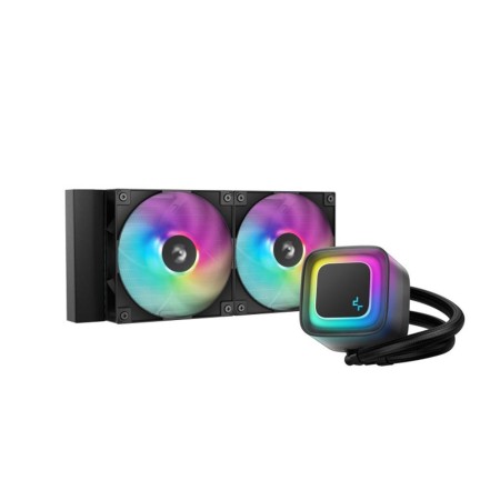 Kit refrigeracion liquida deepcool le240 v2 argb 2x 120mm negro