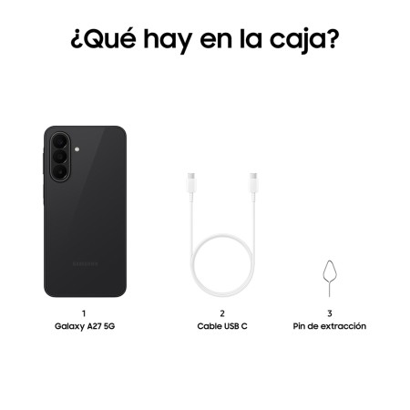 Smartphone Samsung Galaxy A27 6GB/ 128GB/ 6.7″/ 5G/ Negro