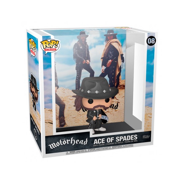 Funko pop album estrellas del rock motorhead ace of spades 53082