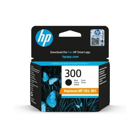 Cartucho tinta hp 300 cc640ee negro 4ml d2500 - d2530 - f4200