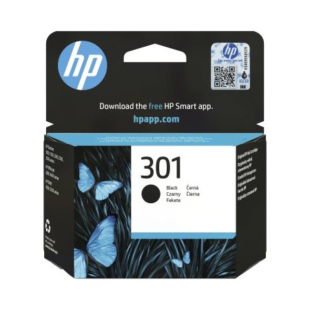 Cartucho tinta hp 301 ch561ee negro 1050 3ml 1050 - 2050 - 2050s
