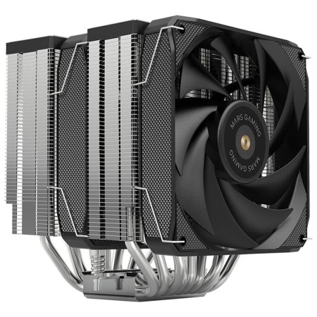 Ventilador disipador cpu mars gaming mcpu - xu9 2x 120mm negro