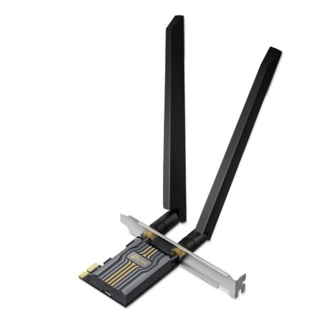 Tarjeta de Red Inalámbrica-PCI Express TP-Link Archer TBE400E/ WiFi 7/ 6500Mbps/ 2.4/5GHz/6GHz