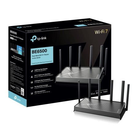 Router wifi tp - link archer be400 be6500