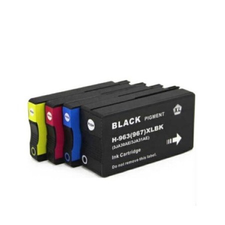 Cartucho de tinta compatible dayma hp n963 xl amarillo - 1600 pag. - premium