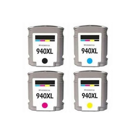 Cartucho de tinta compatible dayma hp n940 xl cian c4907ae