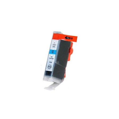 Cartucho de tinta compatible dayma canon bci 3 - 5 - 6 - 8 cian 13ml