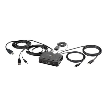 Switch kvm startech c2 - h46 - uac - cbl - kvm