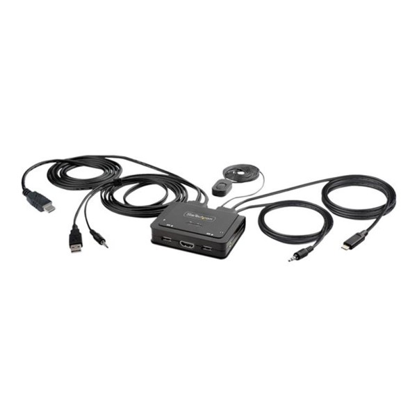 Switch kvm startech c2 - h46 - uac - cbl - kvm