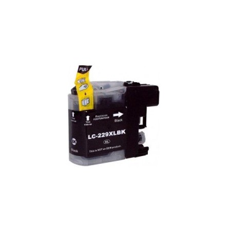 Cartucho de tinta compatible dayma brother lc229 xl negro