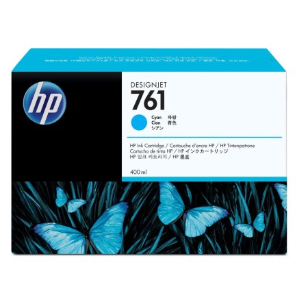 Cartucho tinta hp761 cian 400ml